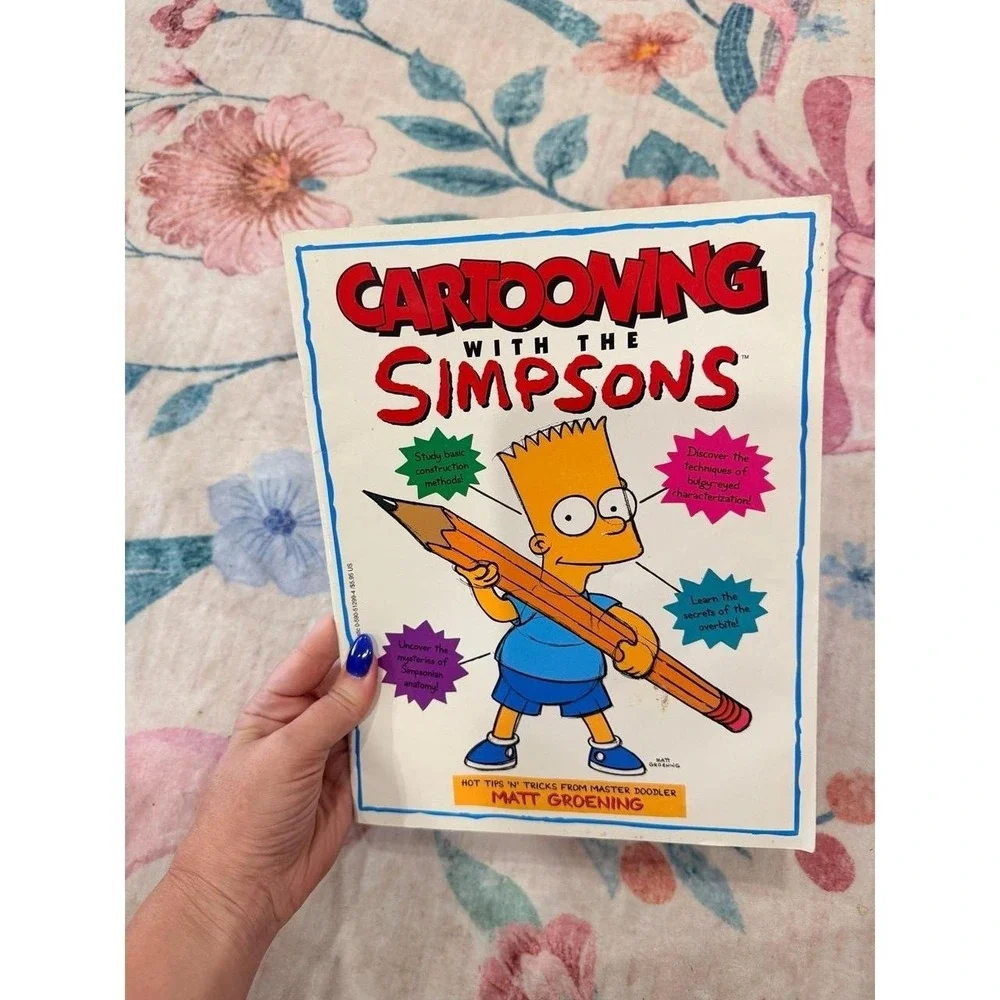 Cartooning with the Simpsons book